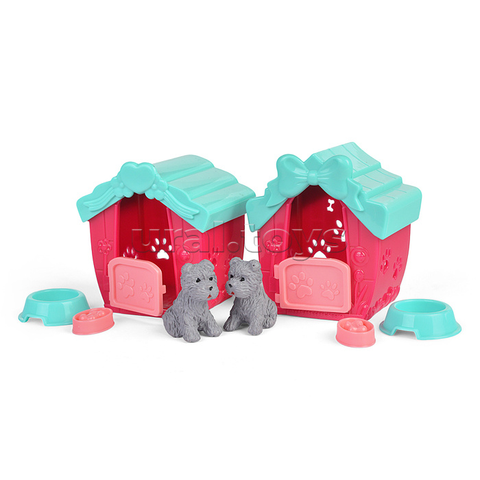 Набор питомцы "Мохнатый друг" с аксессуарами, в коробке ( в ассортименте)