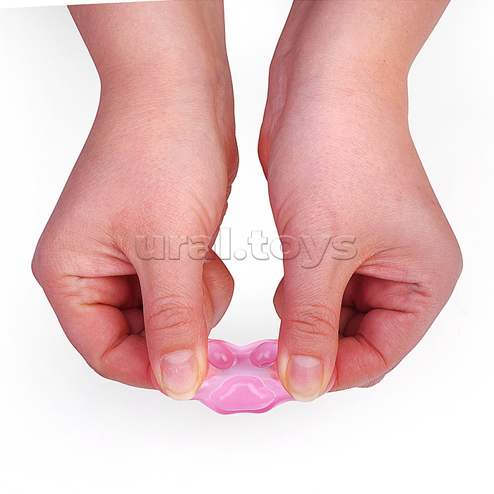 Игрушка - Антистресс "Лапка" гелевая, с шариками, в пакете