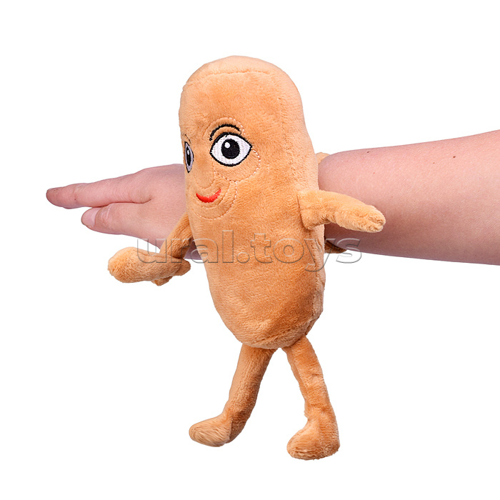 Мягкая игрушка "Полено с битой" 28 см.