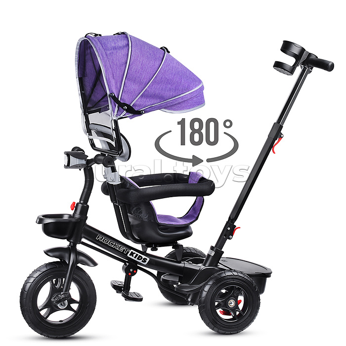 Велосипед 3-х колесный, фиолетовый