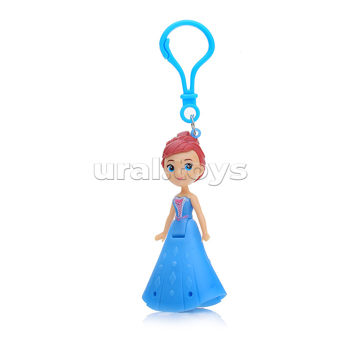 Кукла "Принцесса со светящимся платьем и наклейками" в ассортименте, в пакете