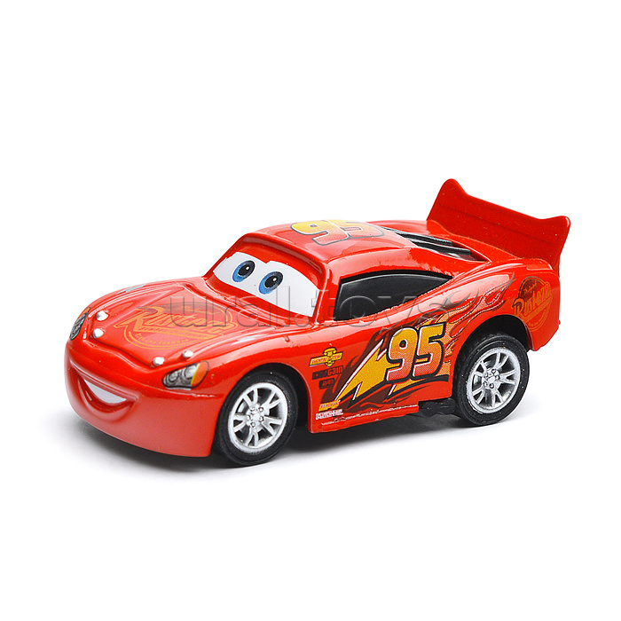 Модель пластик Гараж 20,5 см, ворота, тачки