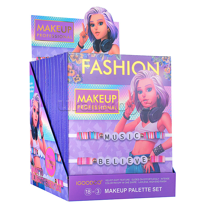 Косметика детская "Верю в музыку" (палетка теней)