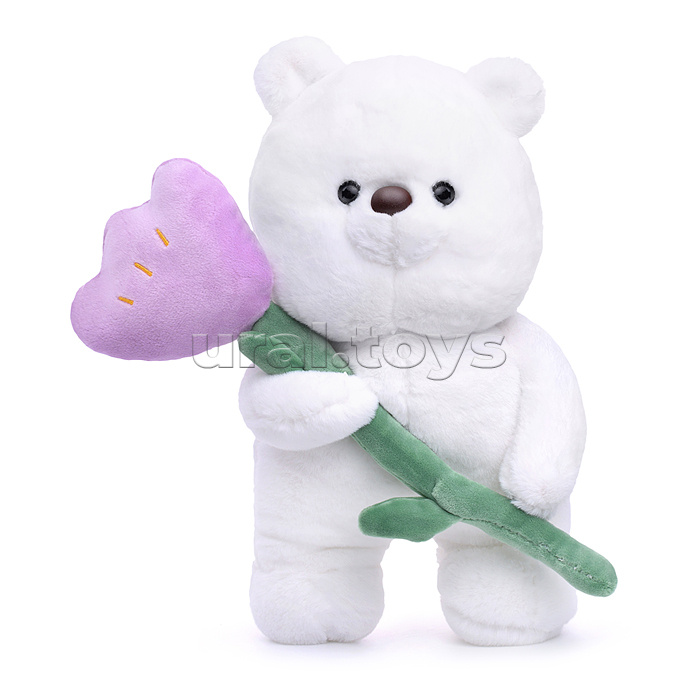 Мягкая игрушка "Медведь" с цветочком