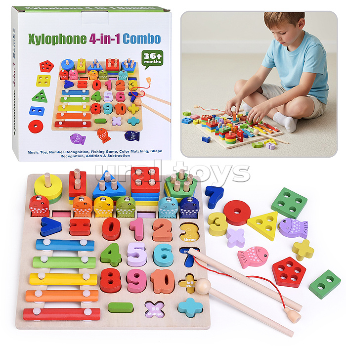 Игра развивающая "Веселая рыбалка - считалка"