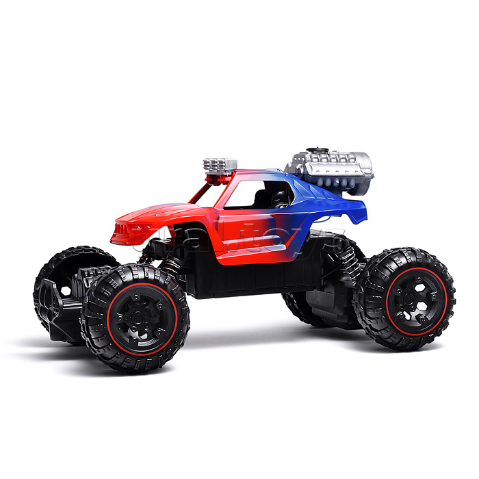 Машина "Багги. Мощный заезд" дым р/у, 27 MHz, в коробке