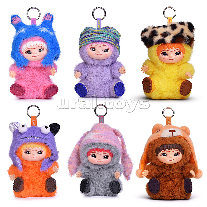 Мягкая игрушка "Кукла мягкая в шапочке" 18 см