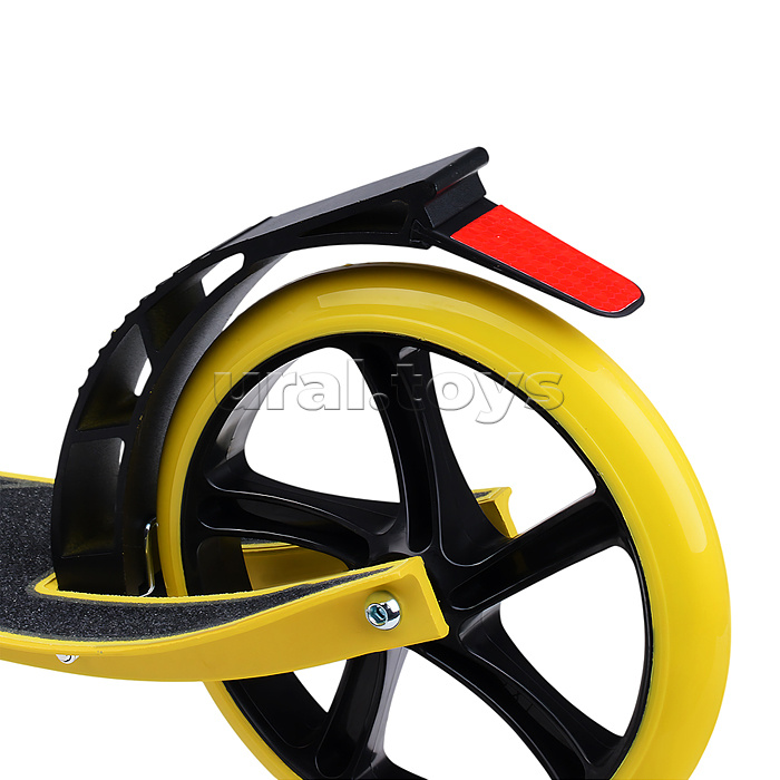 Самокат ROCKET, колеса PU 200 мм, ABEC 7, желтый