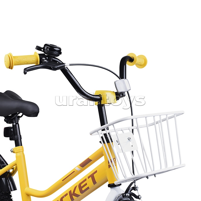 Велосипед 18" Rocket Basic, цвет желтый