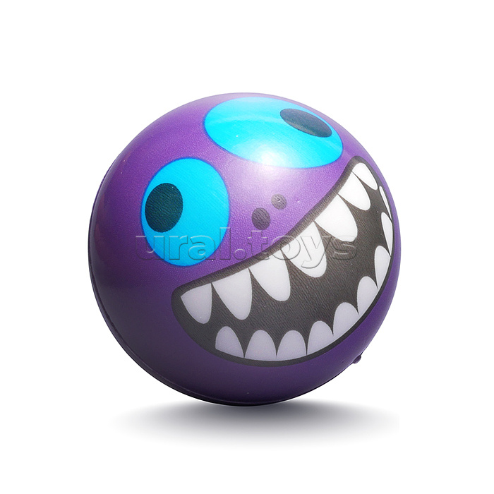 Мяч детский "Зубастик" PU (7см) в коробке