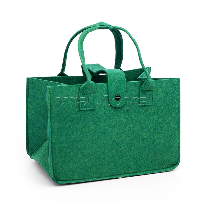 Сумка однотонная из фетра