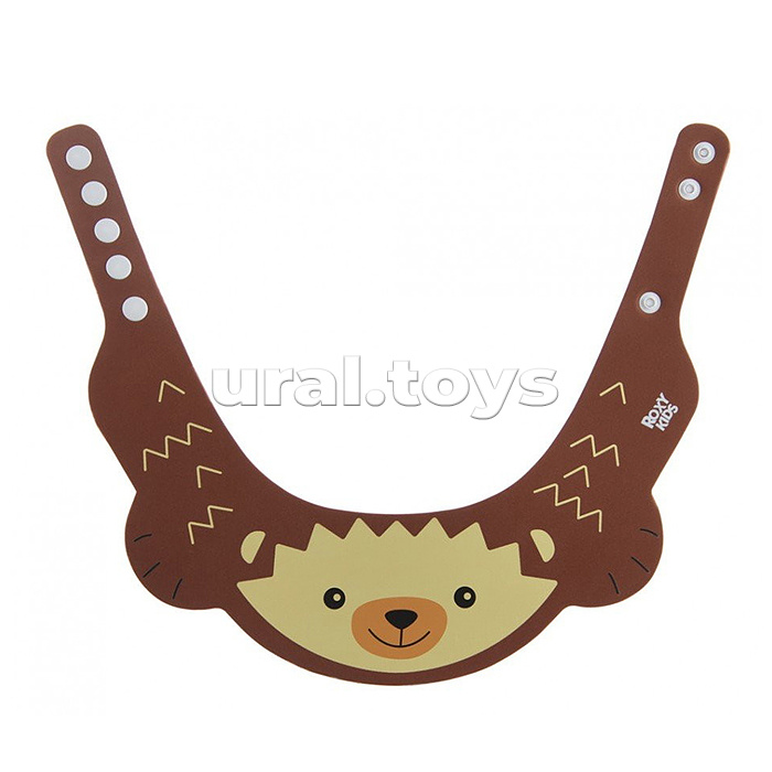 Козырек защитный для мытья головы "Коричневый ёжик"