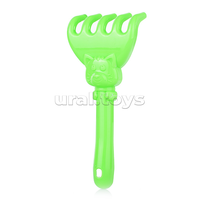 Набор №15 (ведро 1 л + лопатка 13 см + грабли 13 см + 2 формочки)