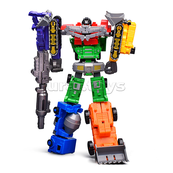 Робот трансформирующийся в автотранспорт, в коробке