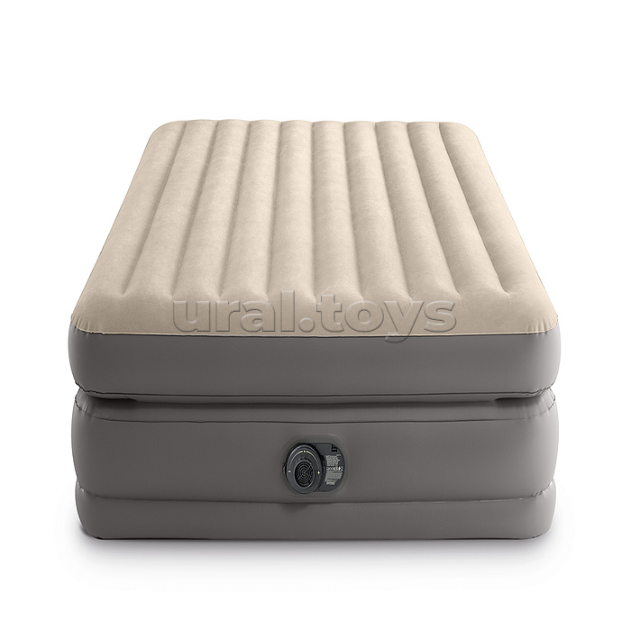 Кровать надувная Prime Comfort Elevated, 152 х 203 х 51 см, встроенный насос 220V, 64164NP INTEX Кровать надувная Prime Comfort Elevated, 152 х 203 х 51 см, встроенный насос 220V, 64164NP INTEX