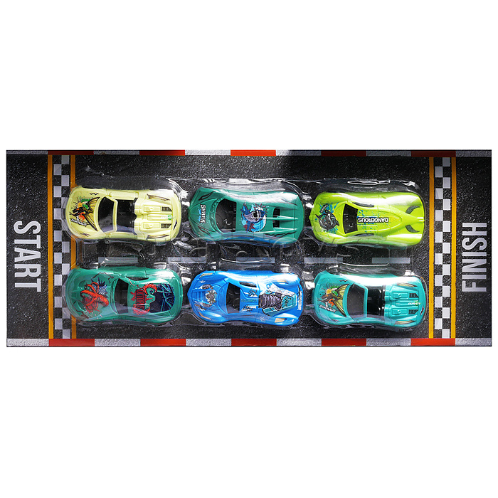 Набор машин "Бригада тайфун" в коробке