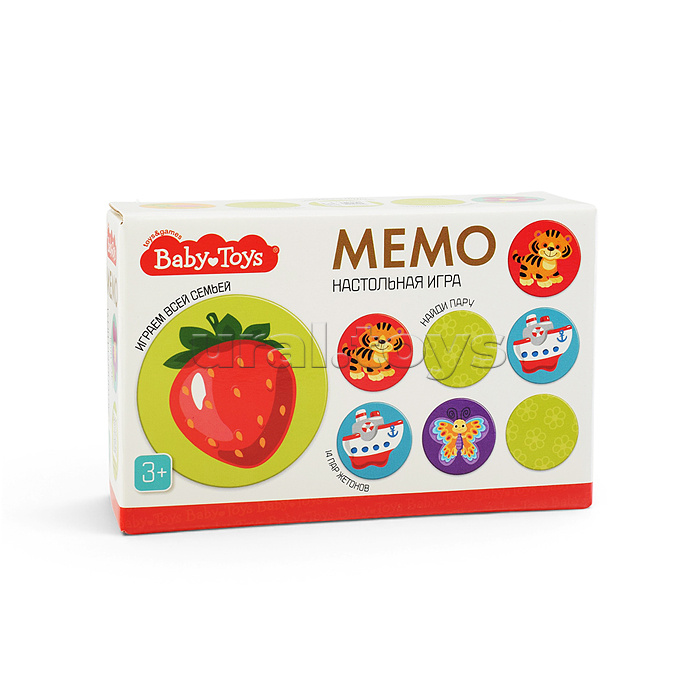 Игра настольная Мемо Вaby Toys
