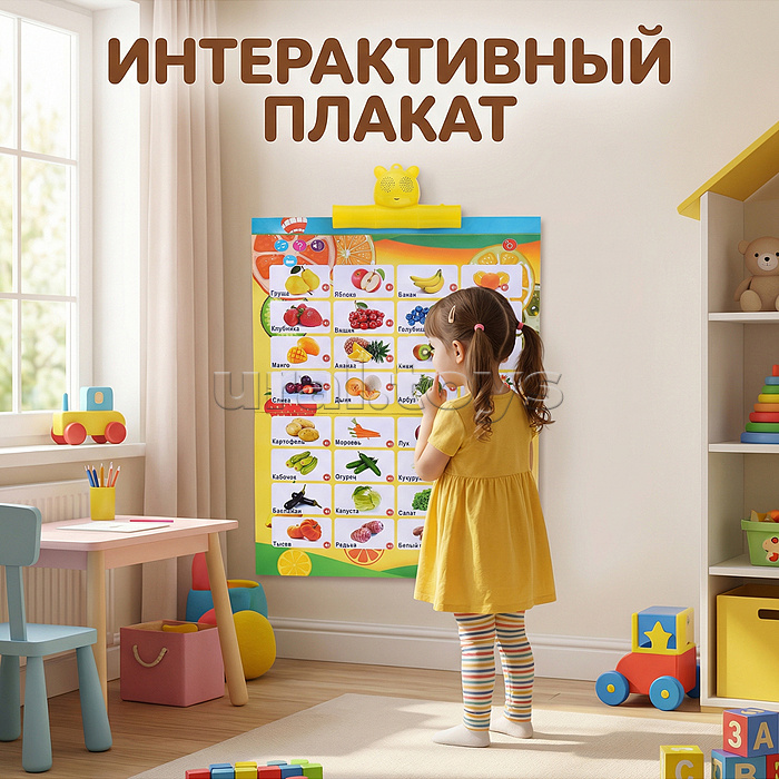 Плакат развивающий "Говорящая книжка"