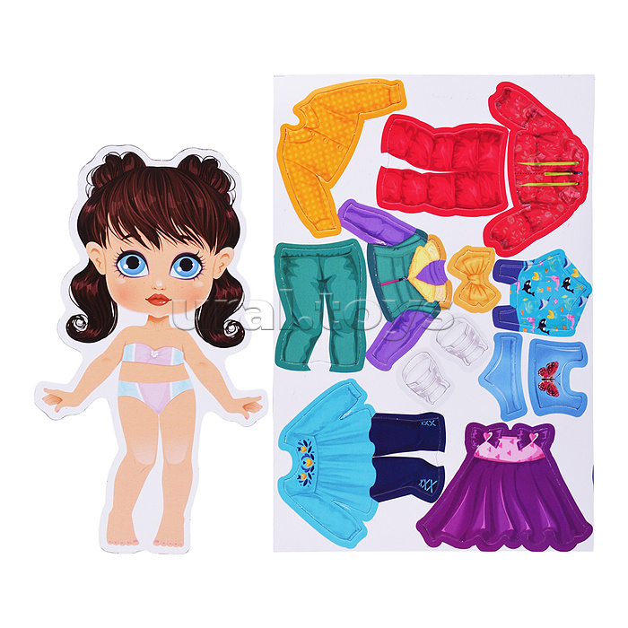 Игра магнитная "Одевашки. Вероника"