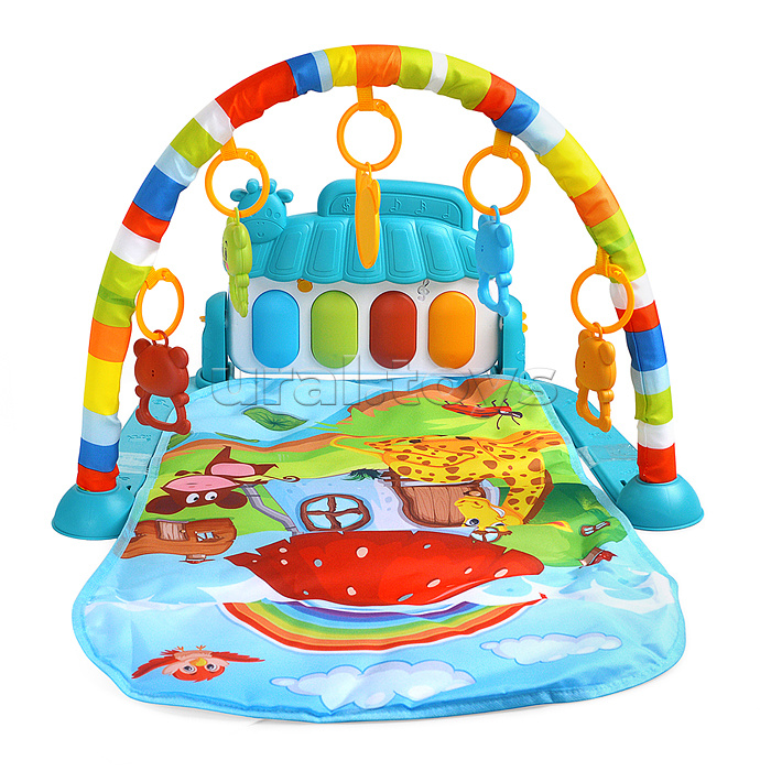 Коврик развивающий "Счастливое детство" в коробке