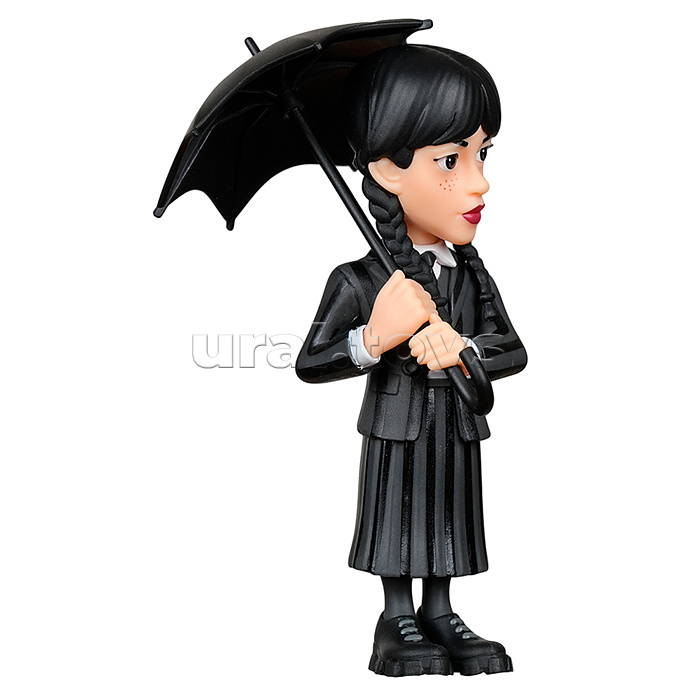 Коллекционная фигурка "Wednesday" - "Уэнсдей", Уэнсдей с зонтиком, 12 см,
