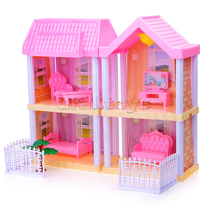 Дом для куклы "Dream house-3" в коробке Дом для куклы "Dream house-3" в коробке