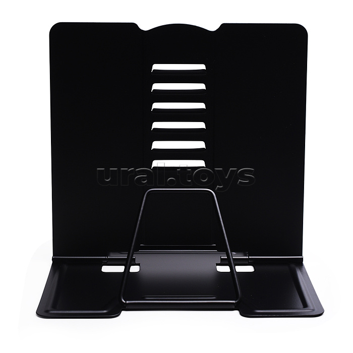 Подставка для учебников и книг "Fast Or Last" 20x19 см, металлическая окрашенная, вес 430 г, с противоскользящими ножками, с полноцветным рисунком, в пластиковом пакете с европодвесом