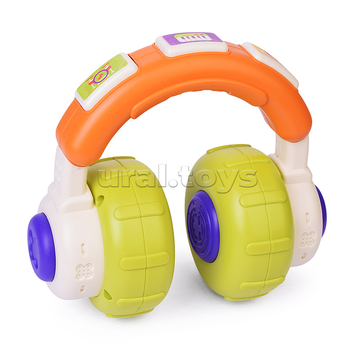 Игрушка развивающая "Наушники" на батарейках, в коробке