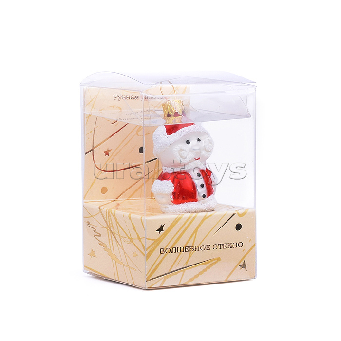 Елочное украшение "Санта", мини серия "ВС", в подарочной упаковке, h-6