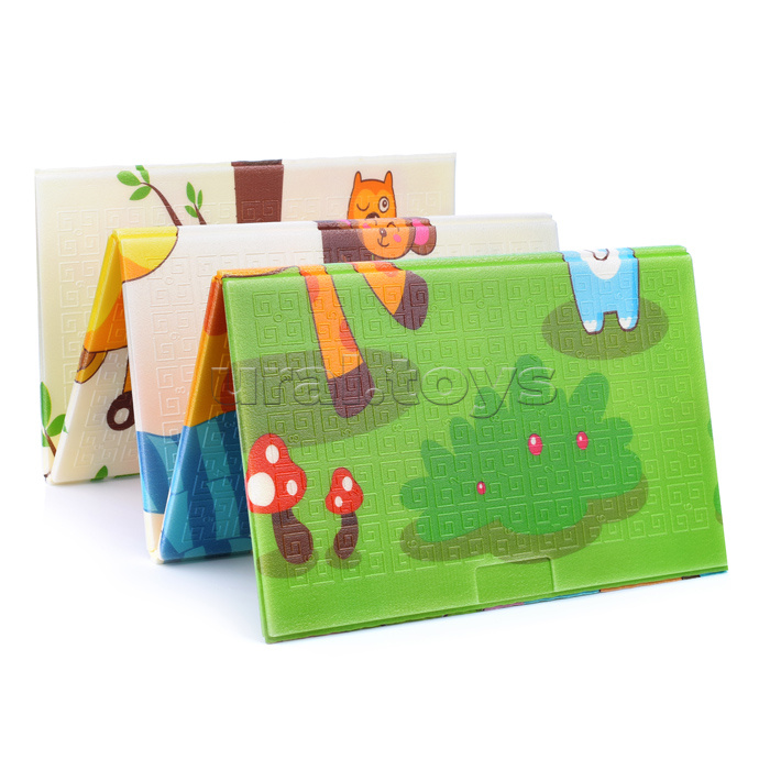 Коврик развивающий "Веселые мордашки" (120*180*0.8 см.) EVA