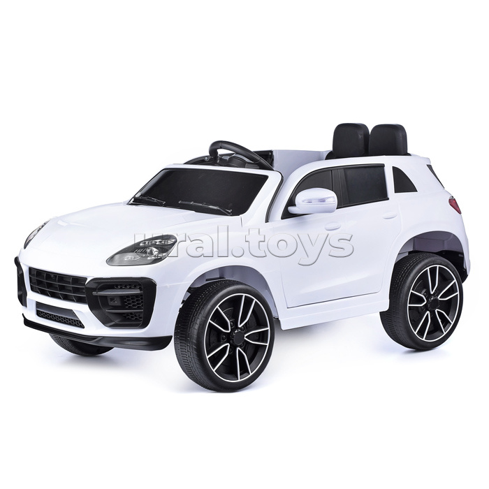 Электромобиль "Виват" на аккумуляторе, с р/у управлением, в коробке (белый)