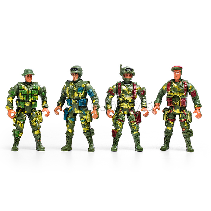Набор солдатиков"Непобедимый отряд" в коробке
