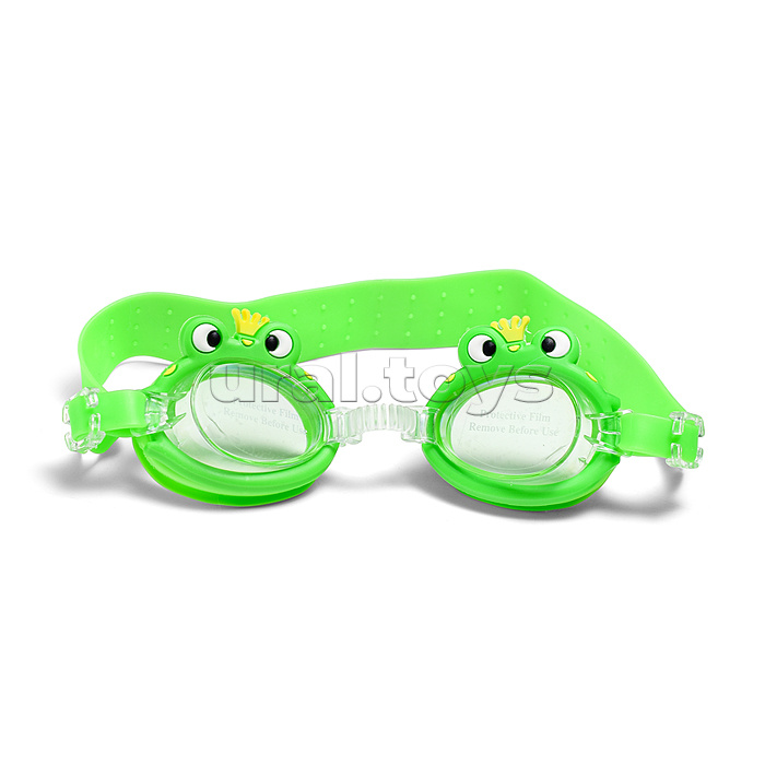 Очки для плавания цветные, в ассортименте, в пакете