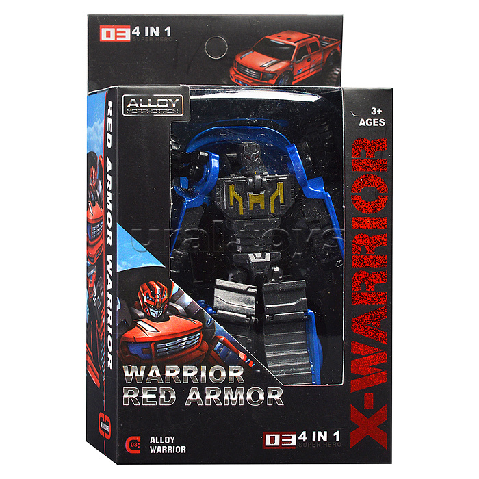Робот "Race warrior" трансформирующийся, в коробке Робот "Race warrior" трансформирующийся, в коробке
