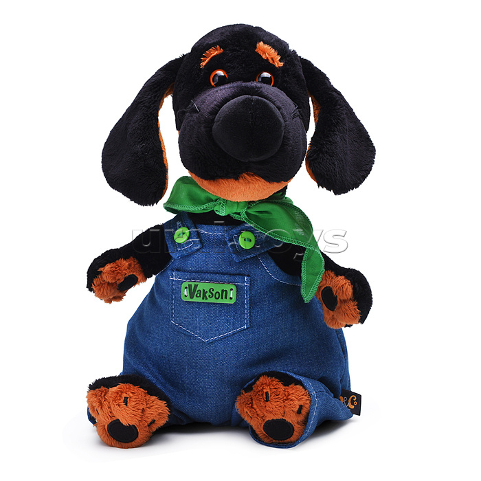 Собака Ваксон в комбинезоне "Деним"