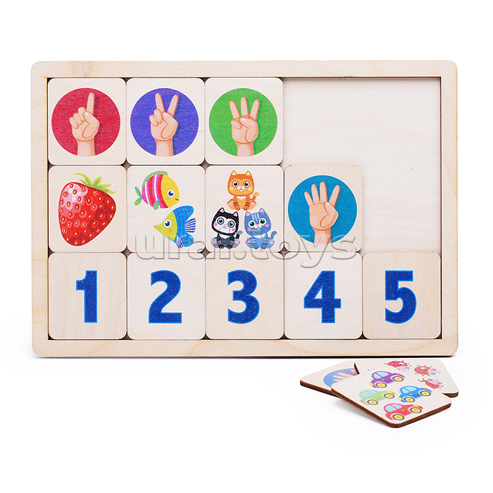 Пазл "Считаем до пяти"