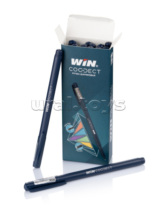 Ручка шариковая "Win Connect" синяя, 0,7 мм
