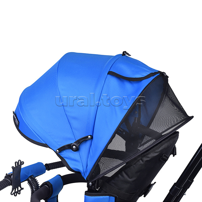 Велосипед трехколесный Rocket Comfort,  колеса EVA 10"/8", цвет синий