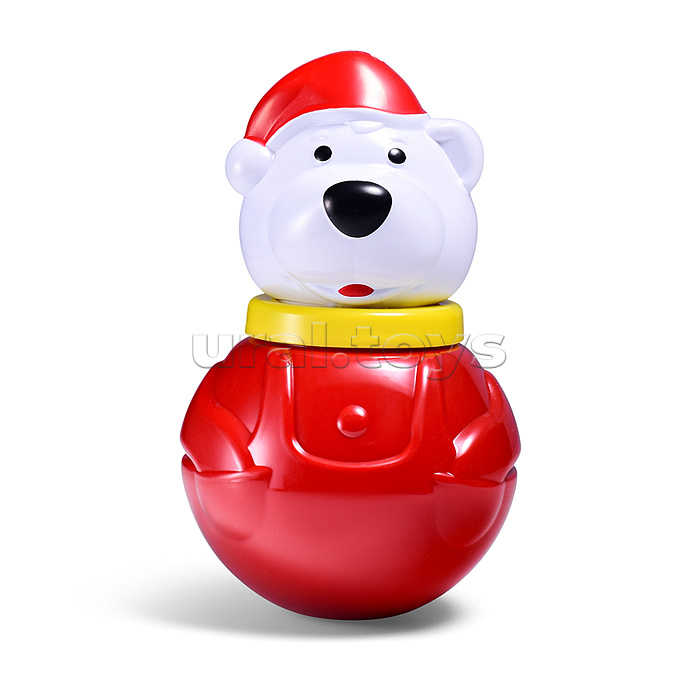 Неваляшка малая "Белый медведь" (п/пакет)