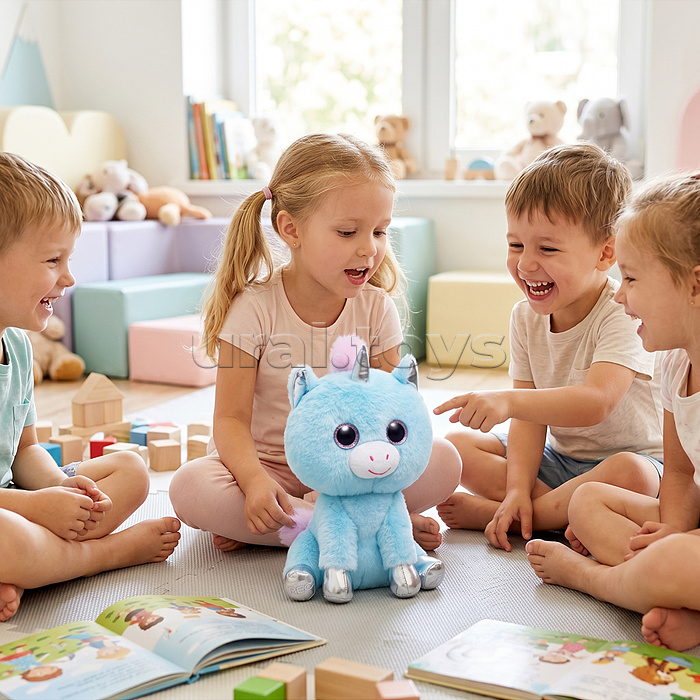 Лошадка "Милая лошадка" свет, звук, в коробке