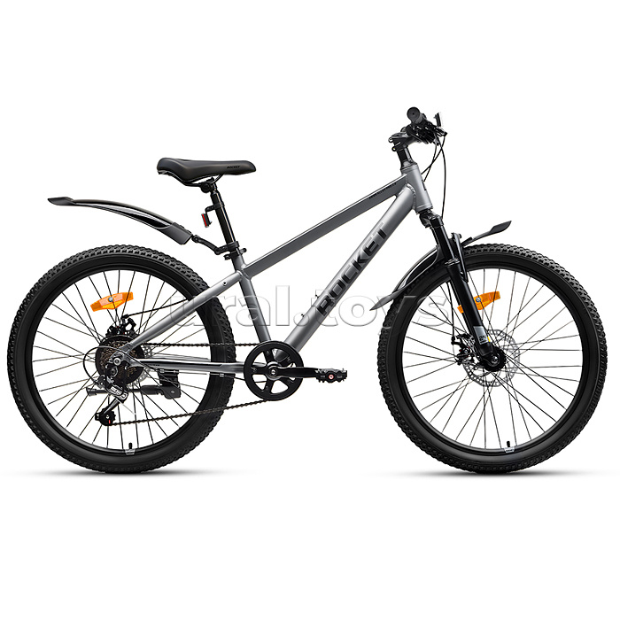 Велосипед 24" Rocket Aries Alloy Pro 2.0 , цвет серый, размер 13"