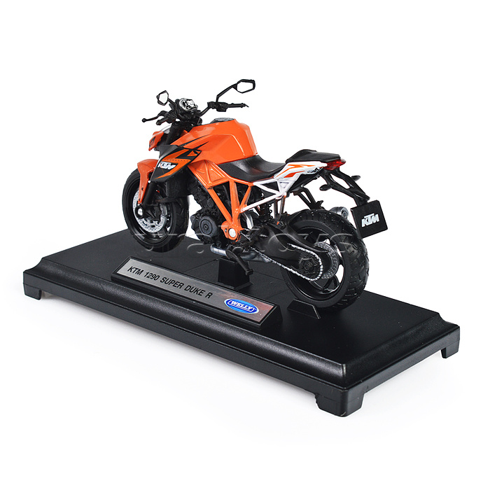 Мотоцикл 1:18 KTM 1290 SUPER DUKE R, оранжевый