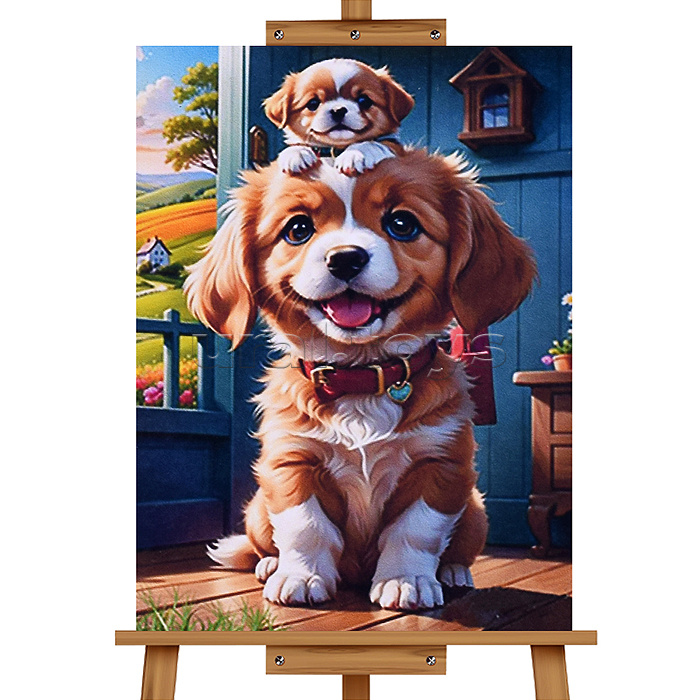 Мозаика алмазная "Семья" 20*30см.