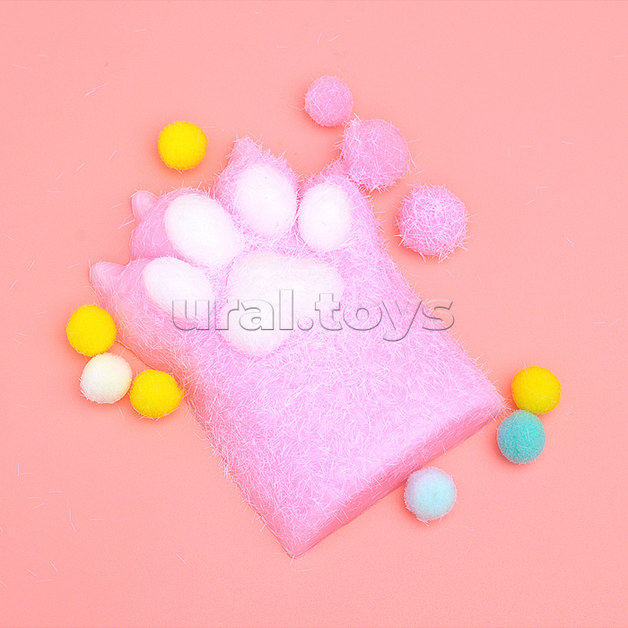 Игрушка -антистресс "Лапка с шариками"