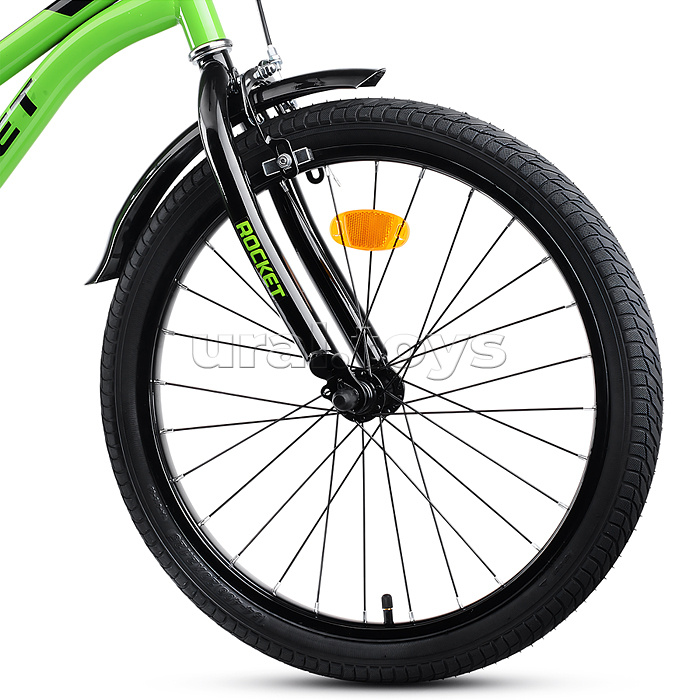 Велосипед 18" Rocket Kind, цвет зелный