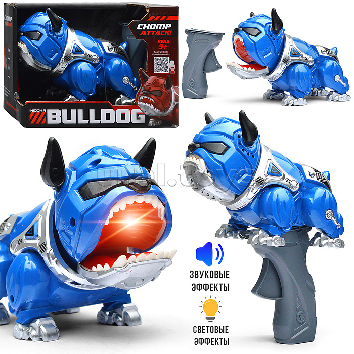 Собака "Бульдог" в коробке