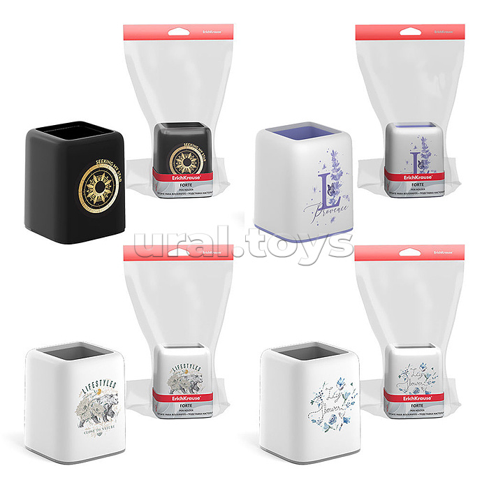 Набор настольный пластиковый Forte, ассорти из 4 дизайнов