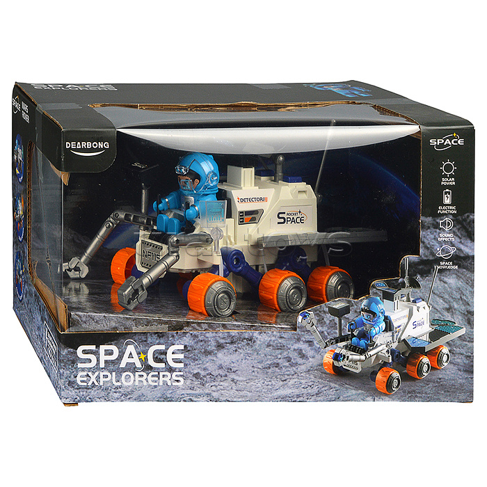 Набор космос "Солнечный космический автомобиль" в коробке