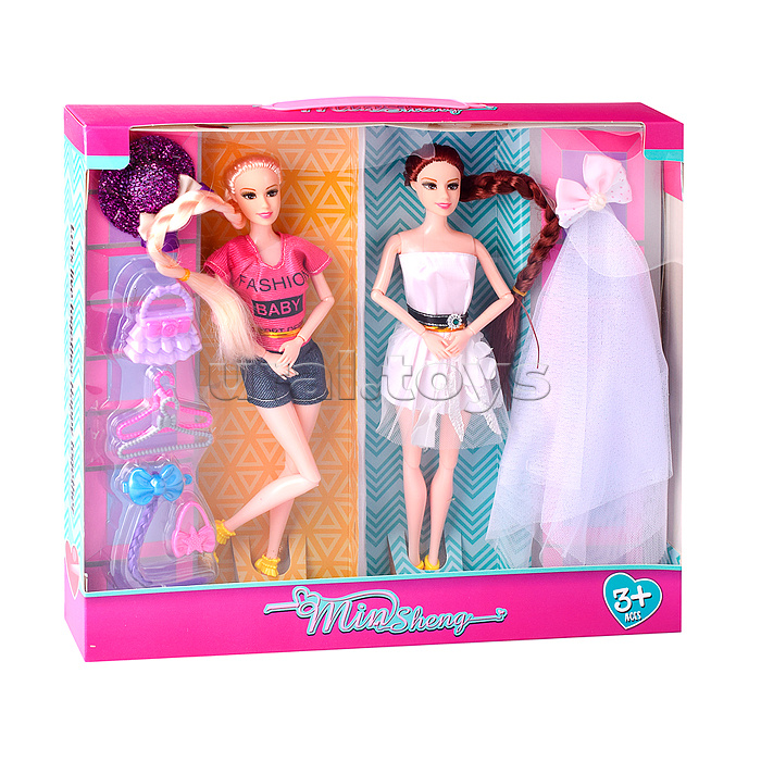 Кукла с аксессуарами, в коробке