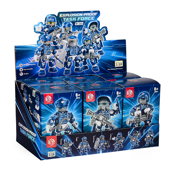 Робот "Полицейский" в коробке